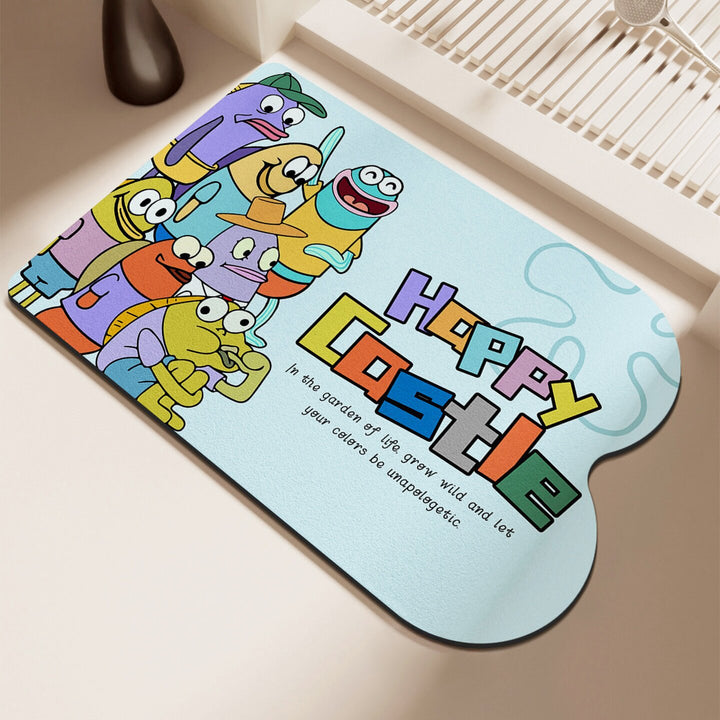 Fun-Themed Bath Mat