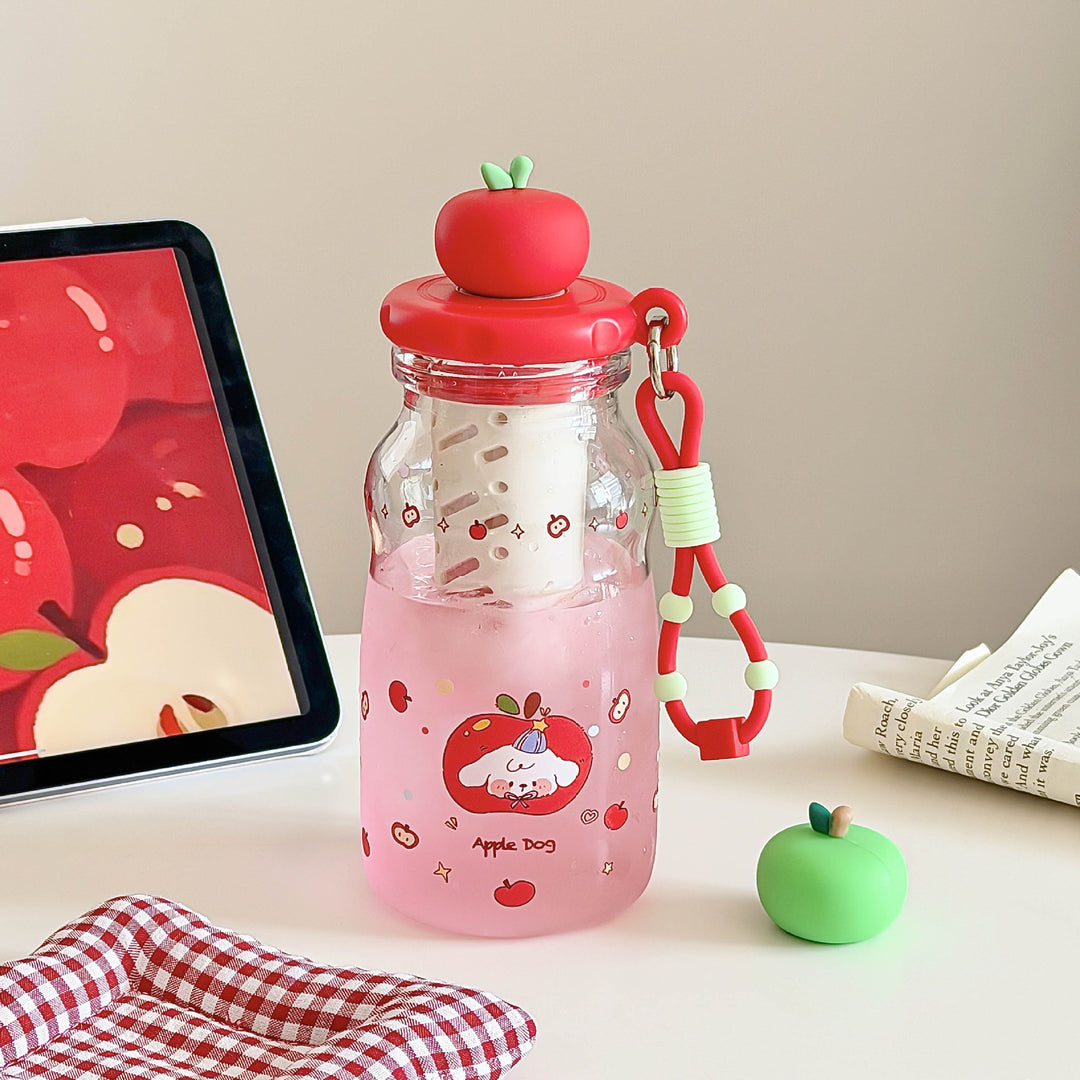 Women's Fruit Infuser Bottle with Practical Spout Stop Stornfield