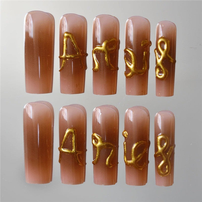 Artistic Press-On Nail Extensions Stornfield