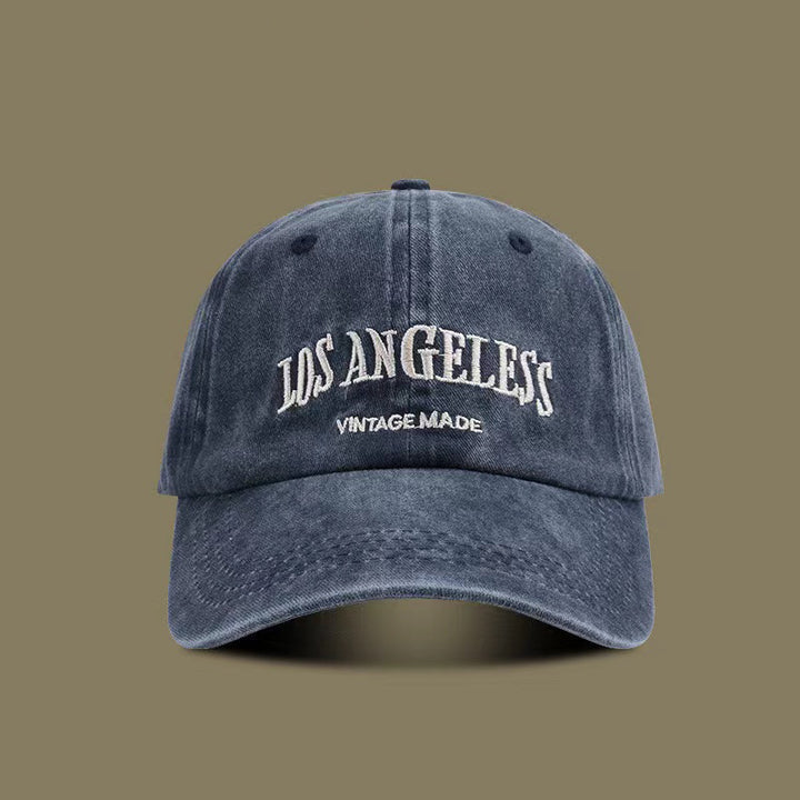 Men's Vintage-Inspired Distressed Baseball Cap Stornfield