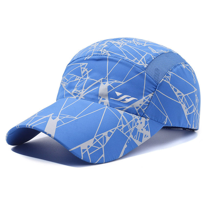 Women’s sporty running cap with stunning geometric pattern Stornfield