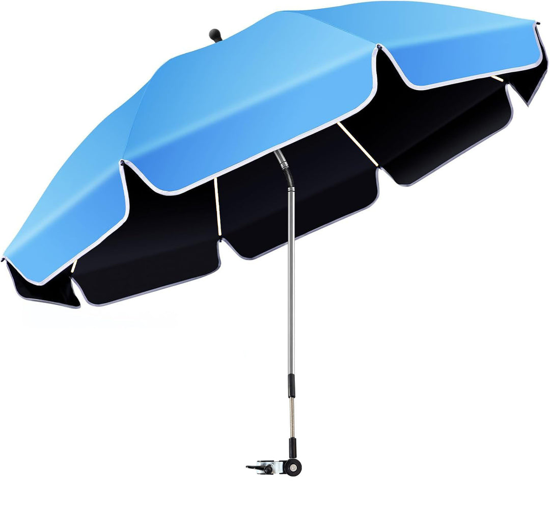 Women’s sturdy beach sunshade umbrella with adjustable mounting system Stornfield