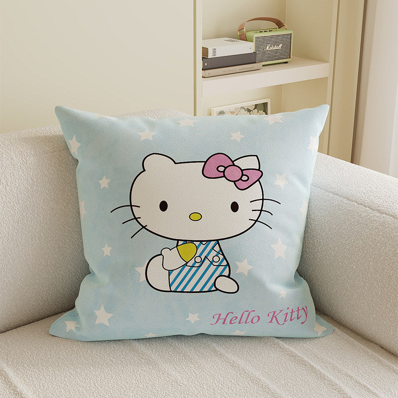 Cute Cartoon Character Throw Pillow