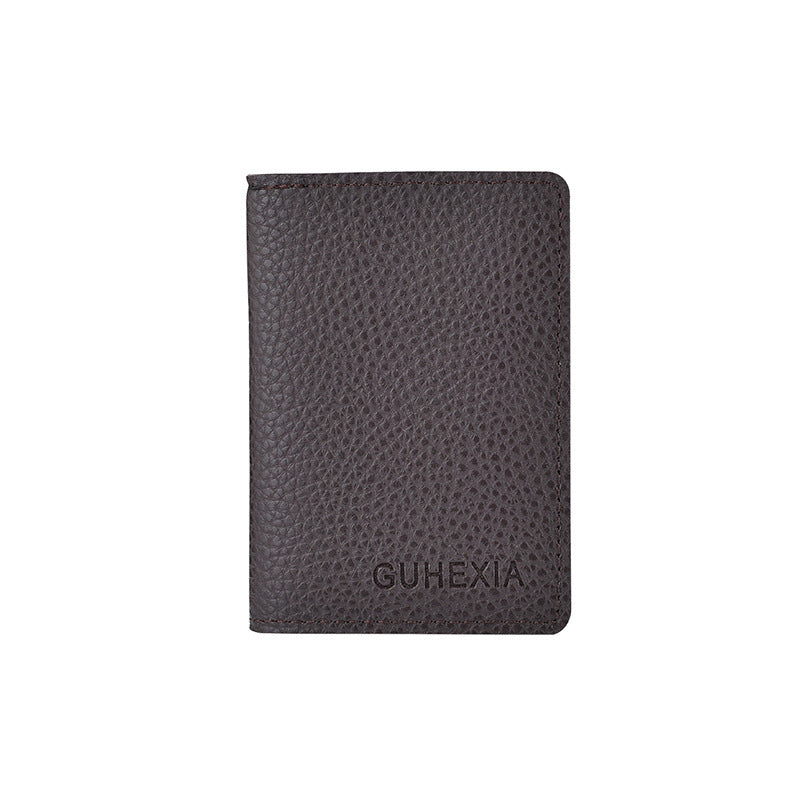 Textured Leather Cardholder Stornfield