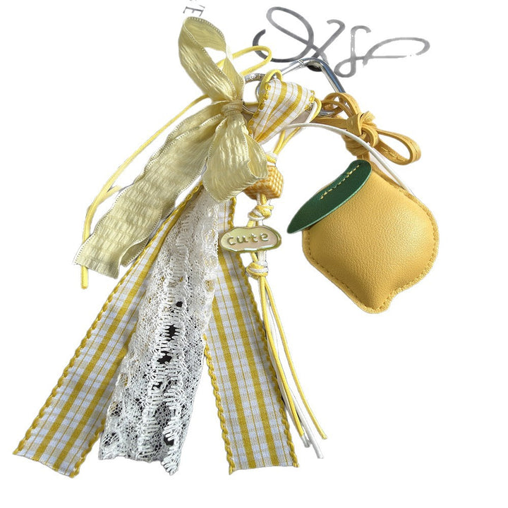 Decorative Lemon Charm Keychain Stornfield