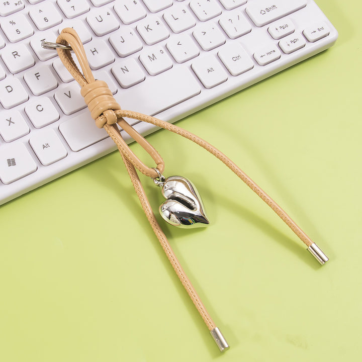 Heart-Shaped Charm Keychain Stornfield
