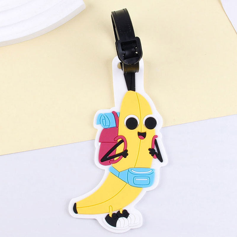 Fun Banana Character Luggage Tag Stornfield