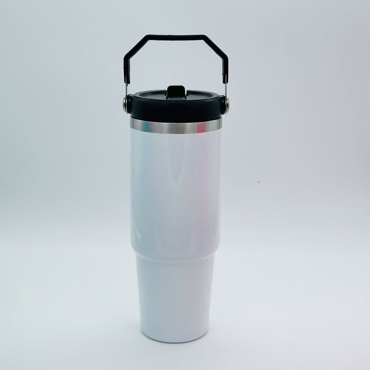 Women's insulating mug with practical folding handles Stornfield