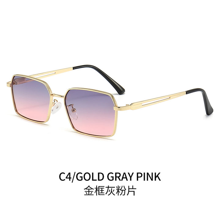 Women’s square sunglasses with minimalist metal accents Stornfield