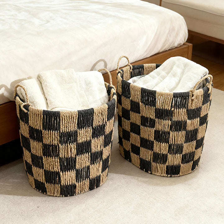 Handwoven storage basket Stornfield