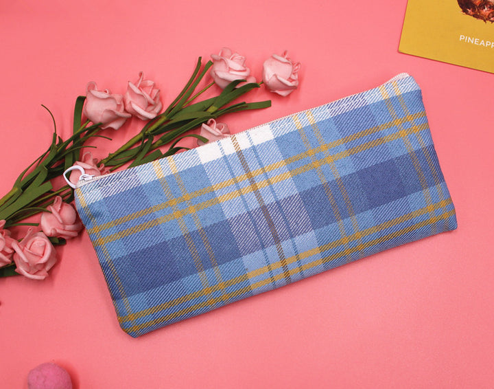 Stylish Plaid Pencil Case Stornfield