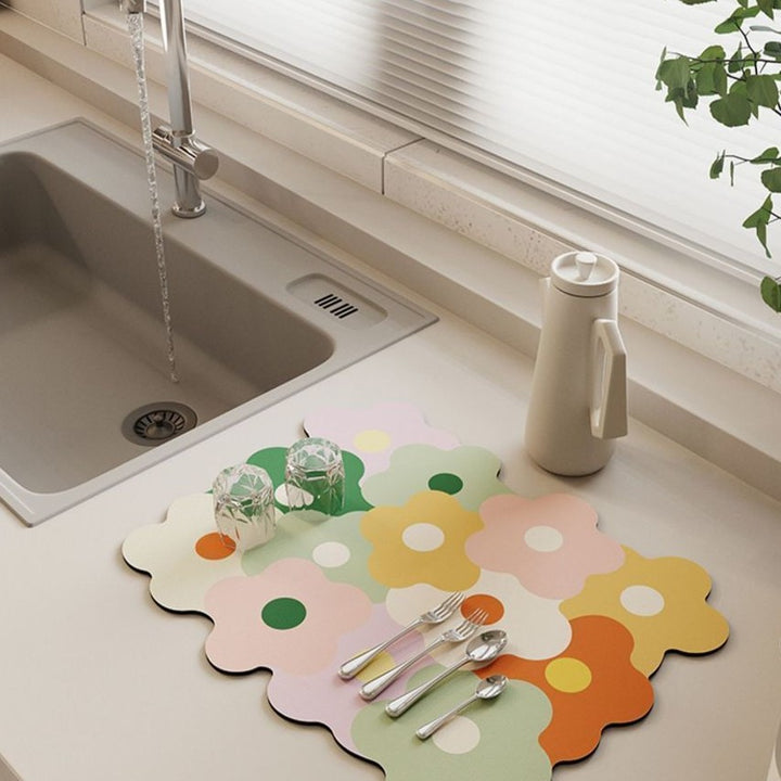 Decorative Kitchen Sink Mat Stornfield