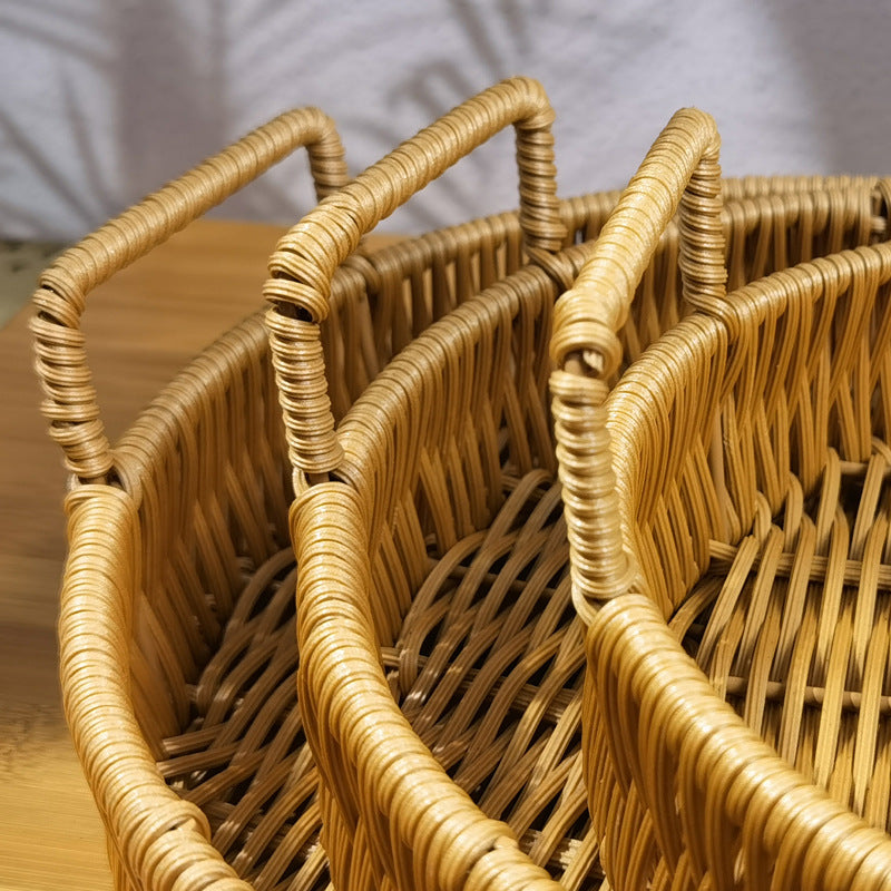 Ladies round willow baskets by Stornfield