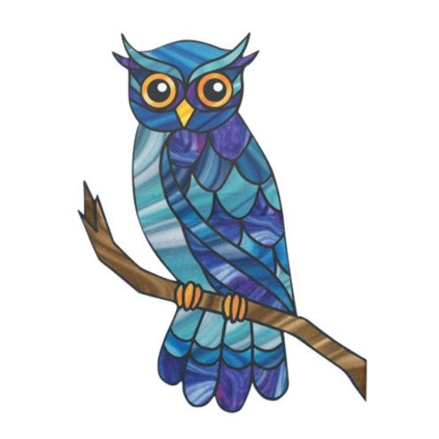 Colorful Owl Decorative Wall Art