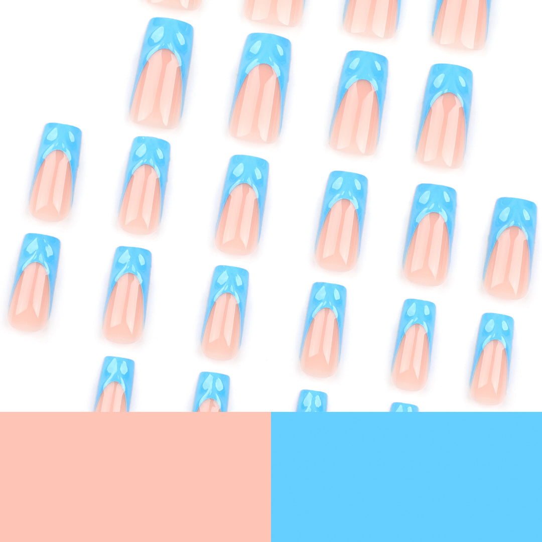 Artistic gel nails with modern design Stornfield