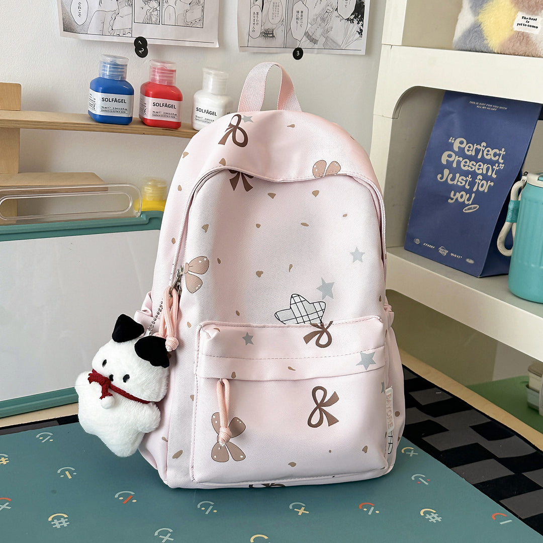 Fun-Themed Cartoon Print Backpack Stornfield