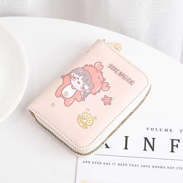 Cute Cartoon Character Zip Wallet Stornfield