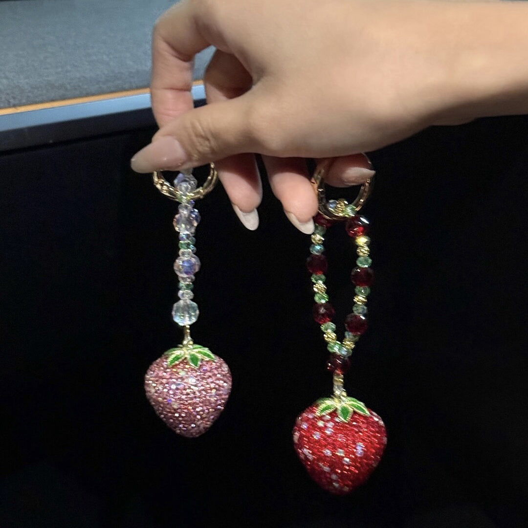 Strawberry Charm Keychain Holder Stornfield
