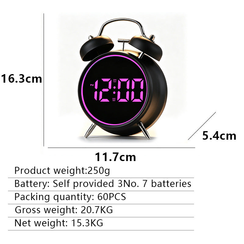 Digital Radio Alarm Clock in Modern Design Stornfield