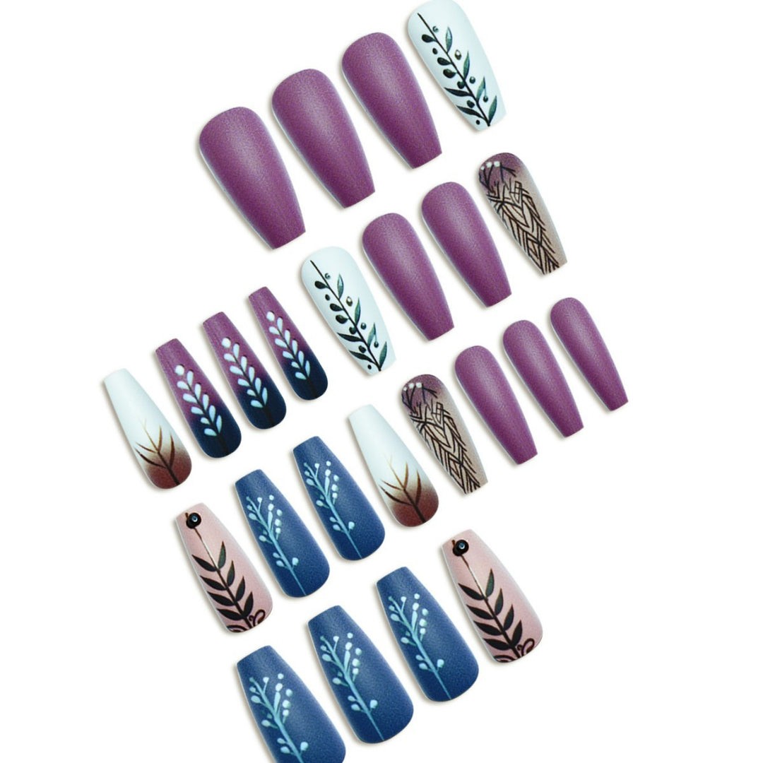 Botanical Nail Art Design Stornfield