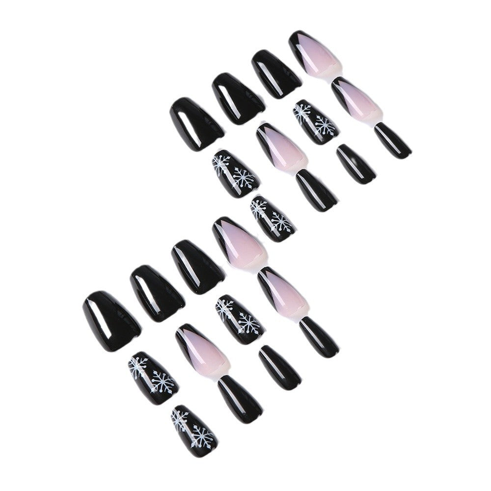 Festive Candy Cane Themed Press-On Nail Set Stornfield