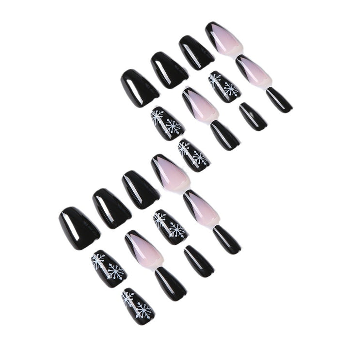 Festive Candy Cane Themed Press-On Nail Set Stornfield