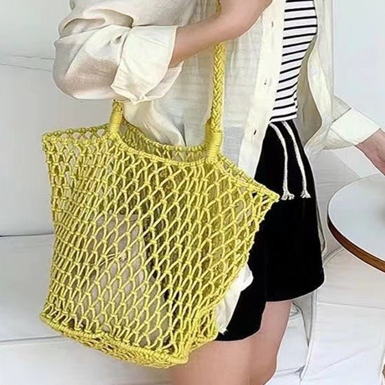 Hand-knotted net bag Stornfield
