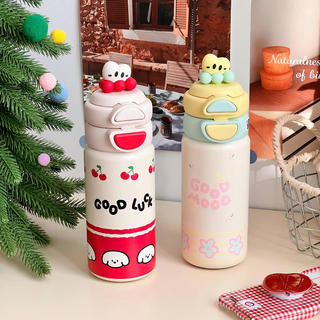 Women's water bottle with innovative lid Stornfield