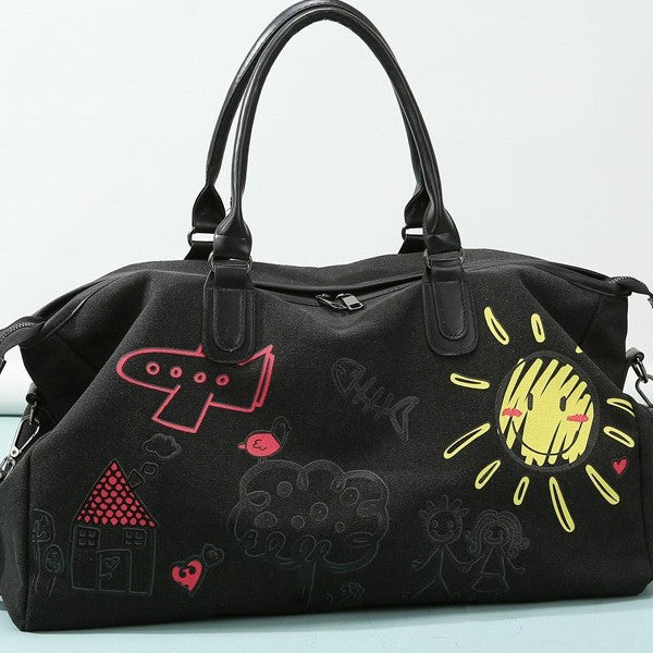 Artistic Print Travel Duffle Bag Stornfield
