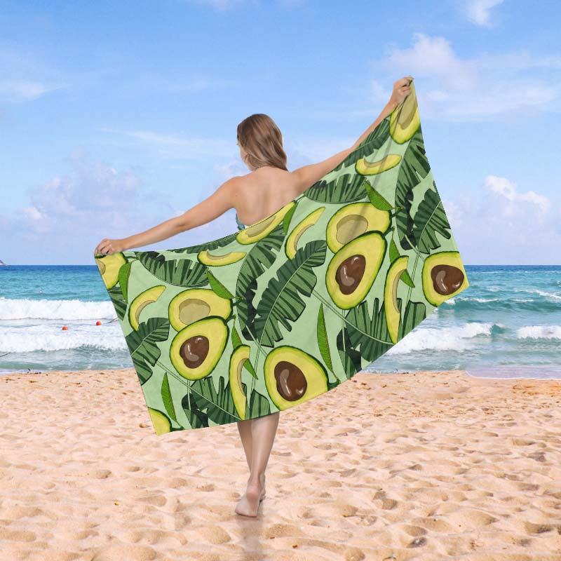 Beach blanket in exclusive mosaic design Stornfield