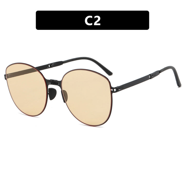 Women's trendy oversized sunglasses in futuristic design Stornfield
