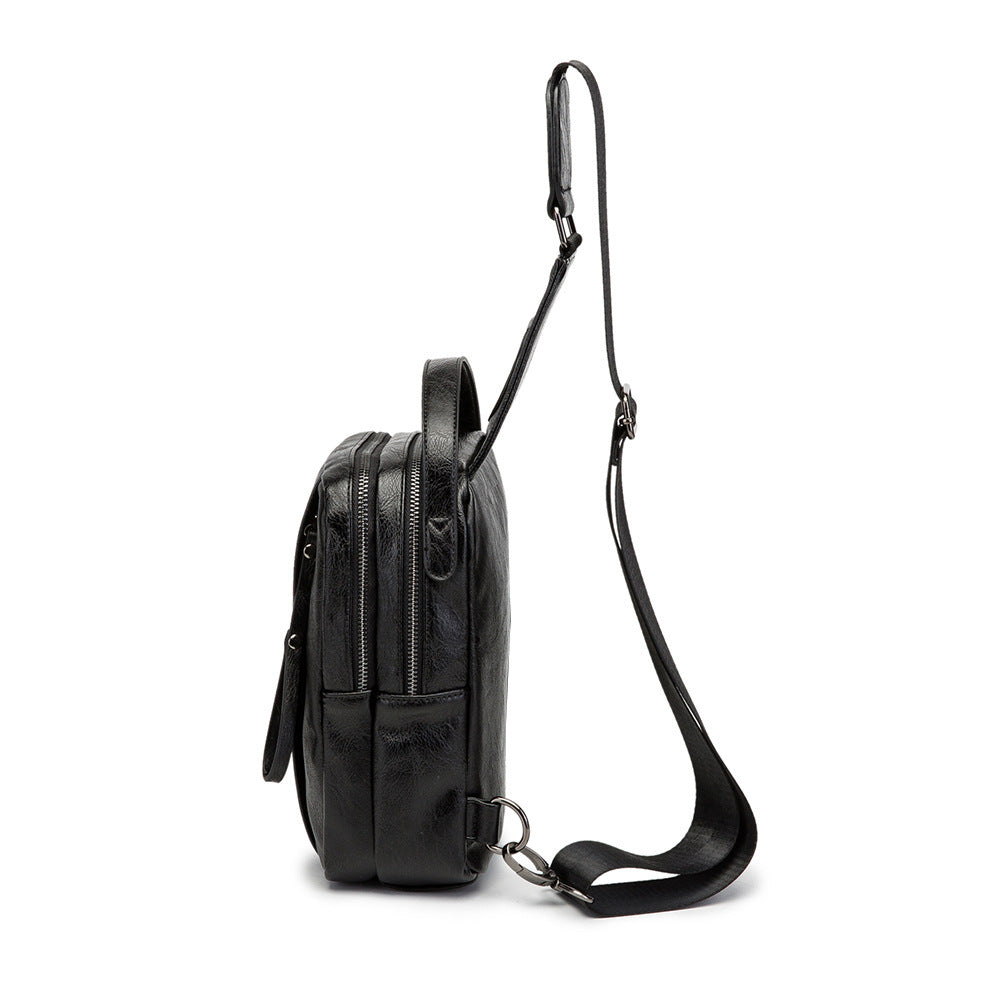 Compact Shoulder Bag Made of High-Quality Leather Stornfield