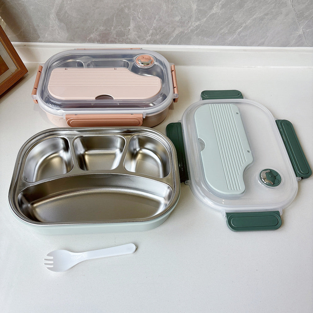 Multi-Compartment Stainless Steel Lunch Box