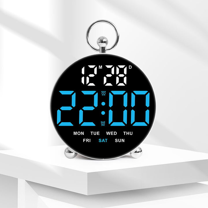 Digital alarm clock with large display and multifunctional features Stornfield