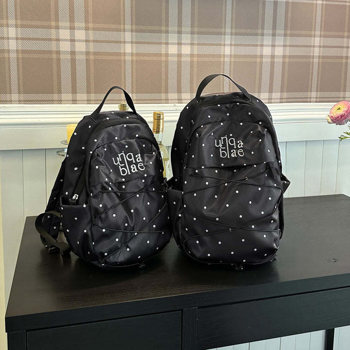 Stylish Lightweight Polka Dot Backpack Stornfield