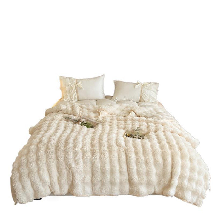 Ultra-Soft Textured Fleece Blanket Stornfield