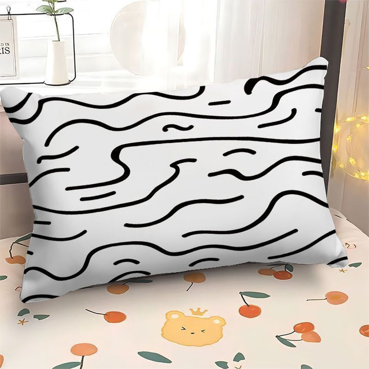 Modern Typography Decorative Pillow