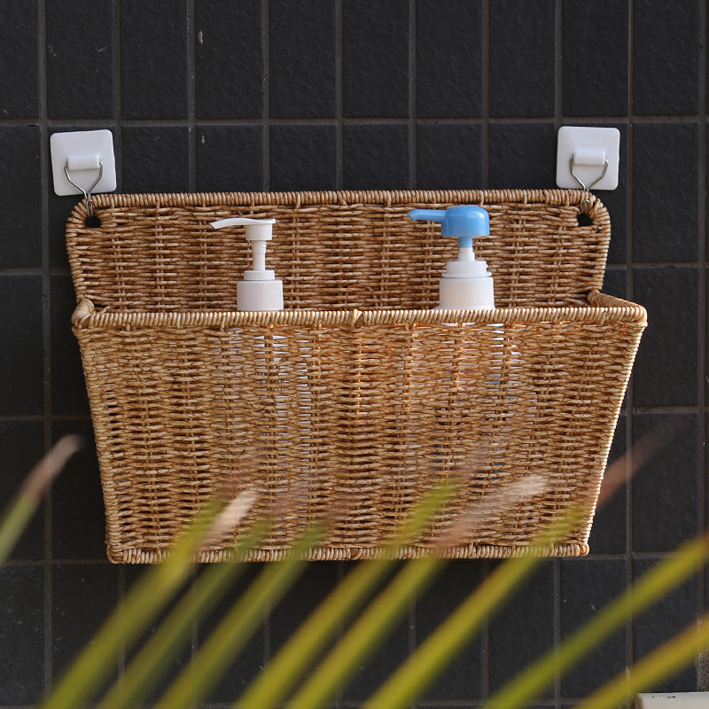Unisex storage basket with rounded edges and practical handles Stornfield