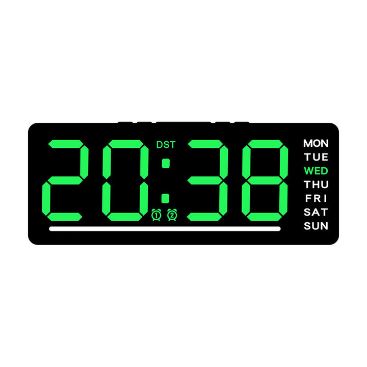 Digital LED Alarm Clock with Large, Clear Display and Multiple Alarm Functions Stornfield