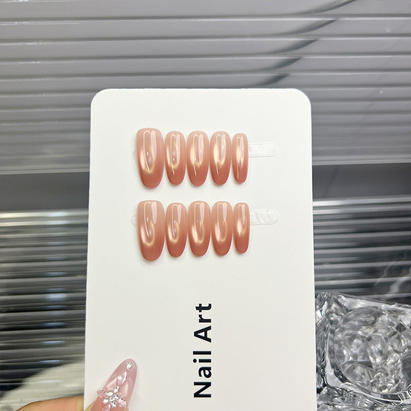 Premium Glossy Press-On Nail Set