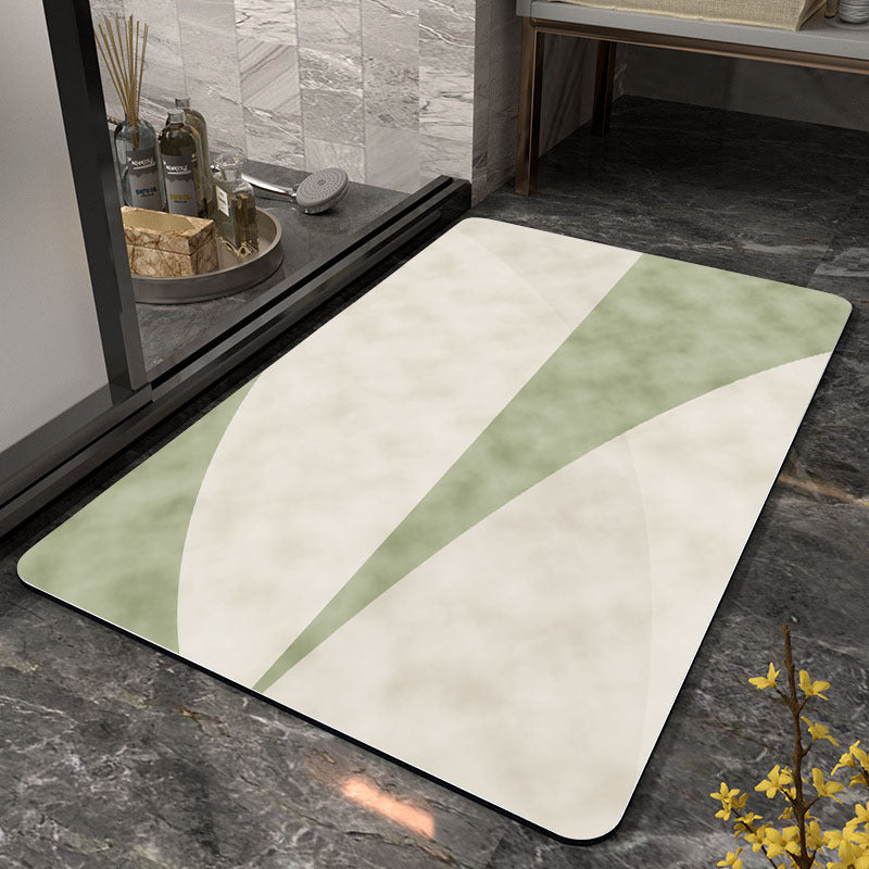 Abstract Modern Bath Mat Stornfield