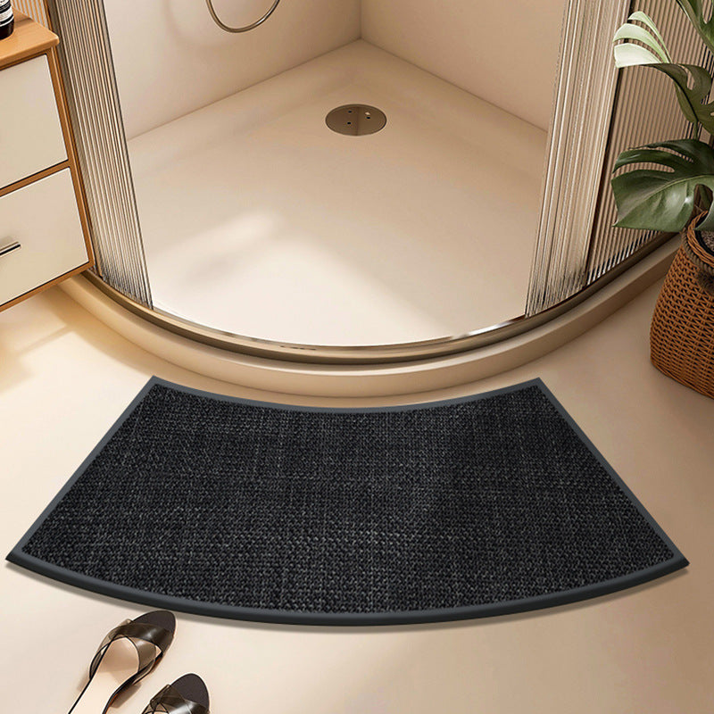 Stylish Half-Moon Shower Mat