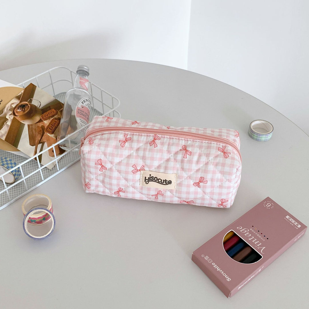 Stylish Quilted Pencil Case Stornfield
