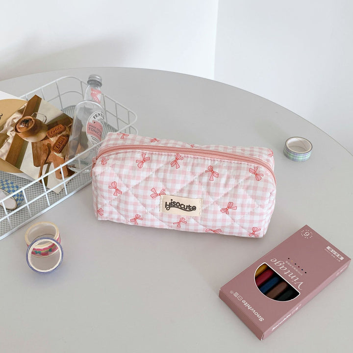 Stylish Quilted Pencil Case Stornfield