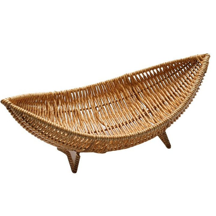 Unisex Unusual Rattan Fruit Bowl Stornfield