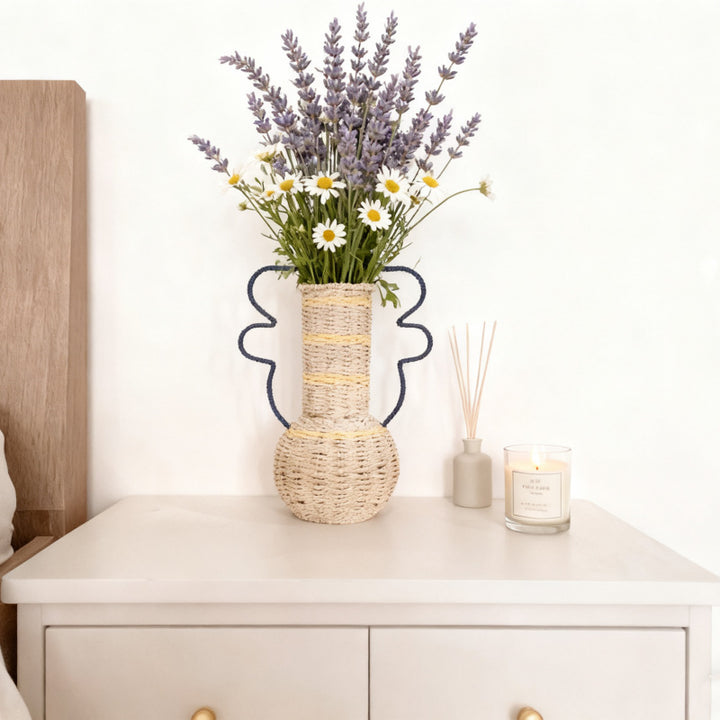 Decorative Woven Flower Vase Stornfield