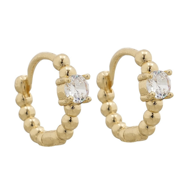 Sleek Curved Huggie Earrings Stornfield