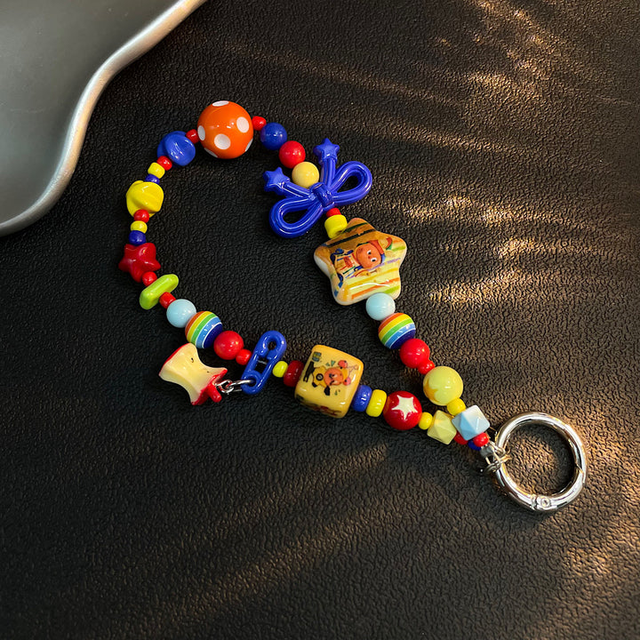 Playful Beaded Keychain Stornfield