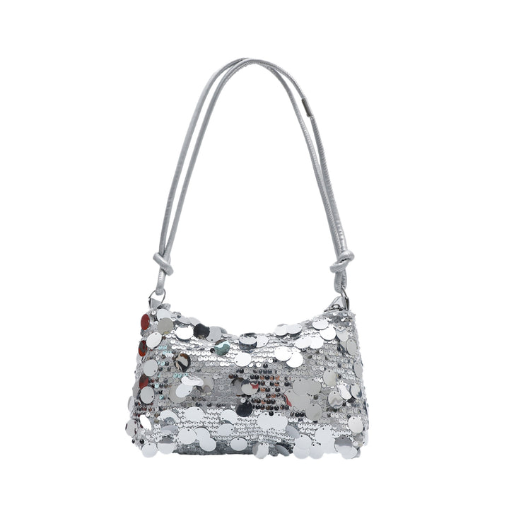 Sequin-Embellished Evening Handbag