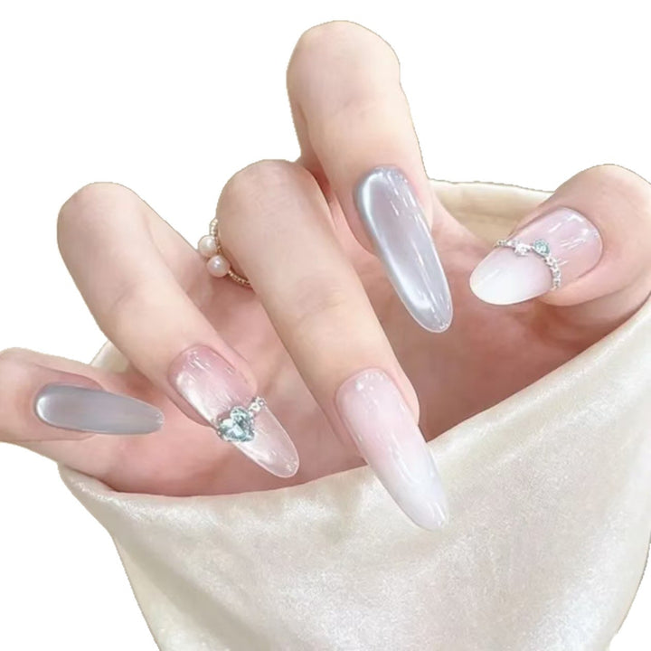 Artistic Long Stiletto Nail Extensions